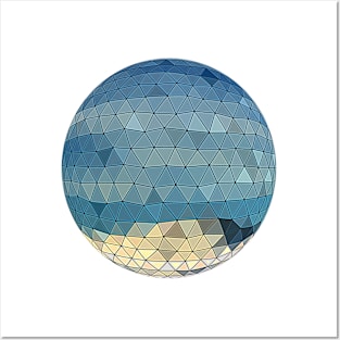 New Mexico Winter Landscape, Sphere Series Posters and Art